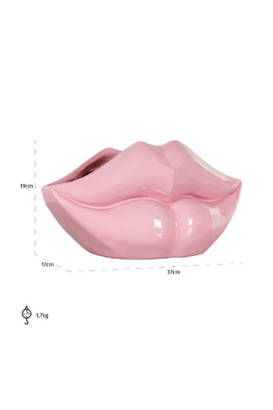 Lips Glossy Vase | Richmond Interiors Lippo | Oroa.com