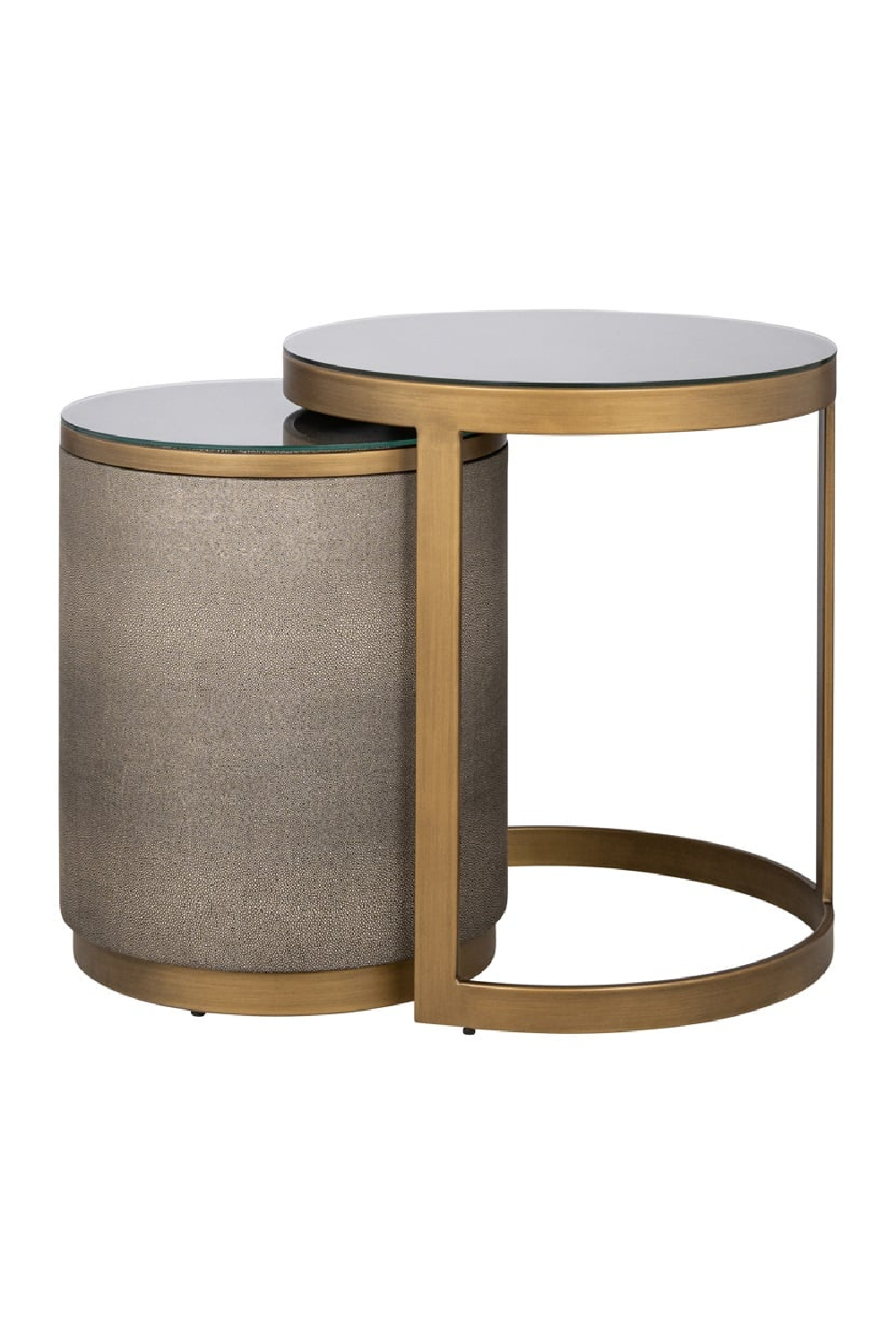 Glass Nesting End Tables (2) | OROA Bloomville | Oroa.com