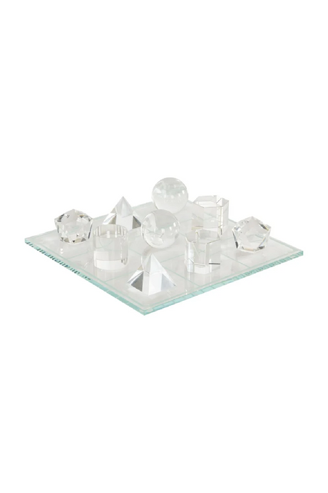 Glass Geometrical Decorative Object | Richmond Interiors Ami | Oroa.com