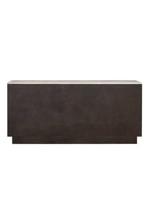Brown Oak 4-Door Sideboard | Richmond Interiors Claremont | Oroa.com