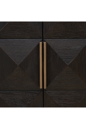 Brown Oak 4-Door Sideboard | Richmond Interiors Claremont | Oroa.com