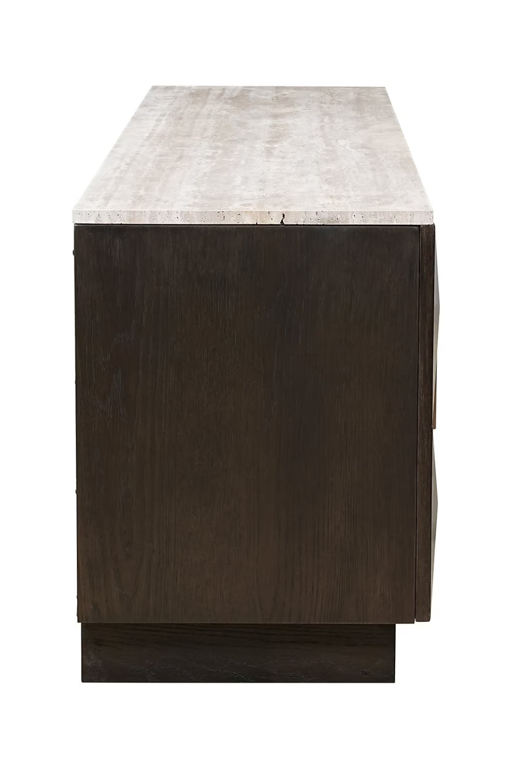 Brown Oak 4-Door TV Cabinet | OROA Claremont | Oroa.com