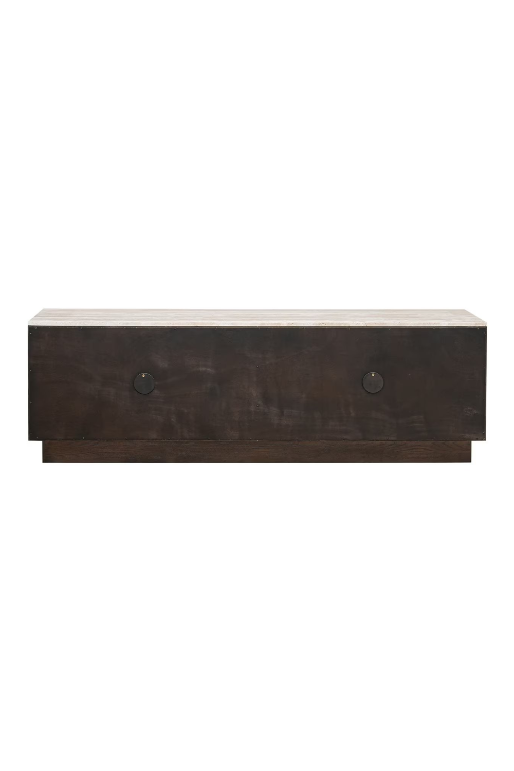 Brown Oak 4-Door TV Cabinet | Richmond Interiors Claremont | Oroa.com