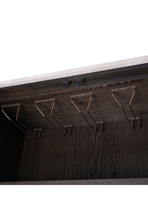 Brown Oak 2-Door Cabinet | Richmond Interiors Claremont | Oroa.com