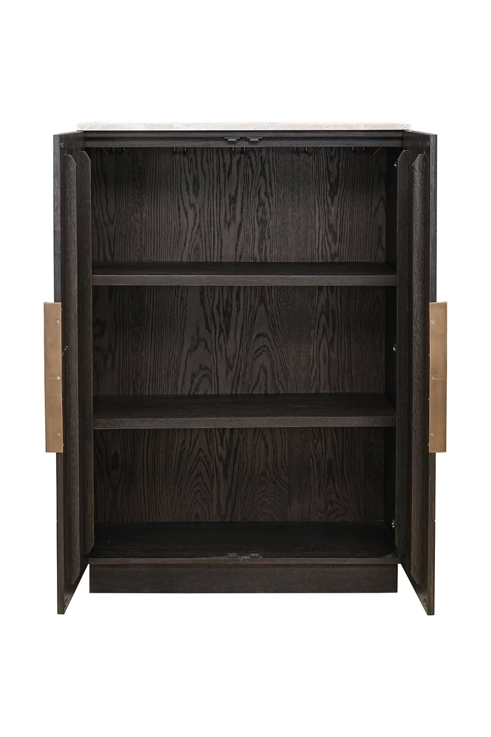 Brown Oak 2-Door Cabinet | Richmond Interiors Claremont | Oroa.com