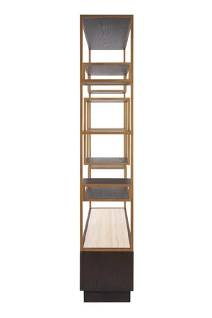 Brown Oak Display Cabinet | Richmond Interiors Claremont | Oroa.com