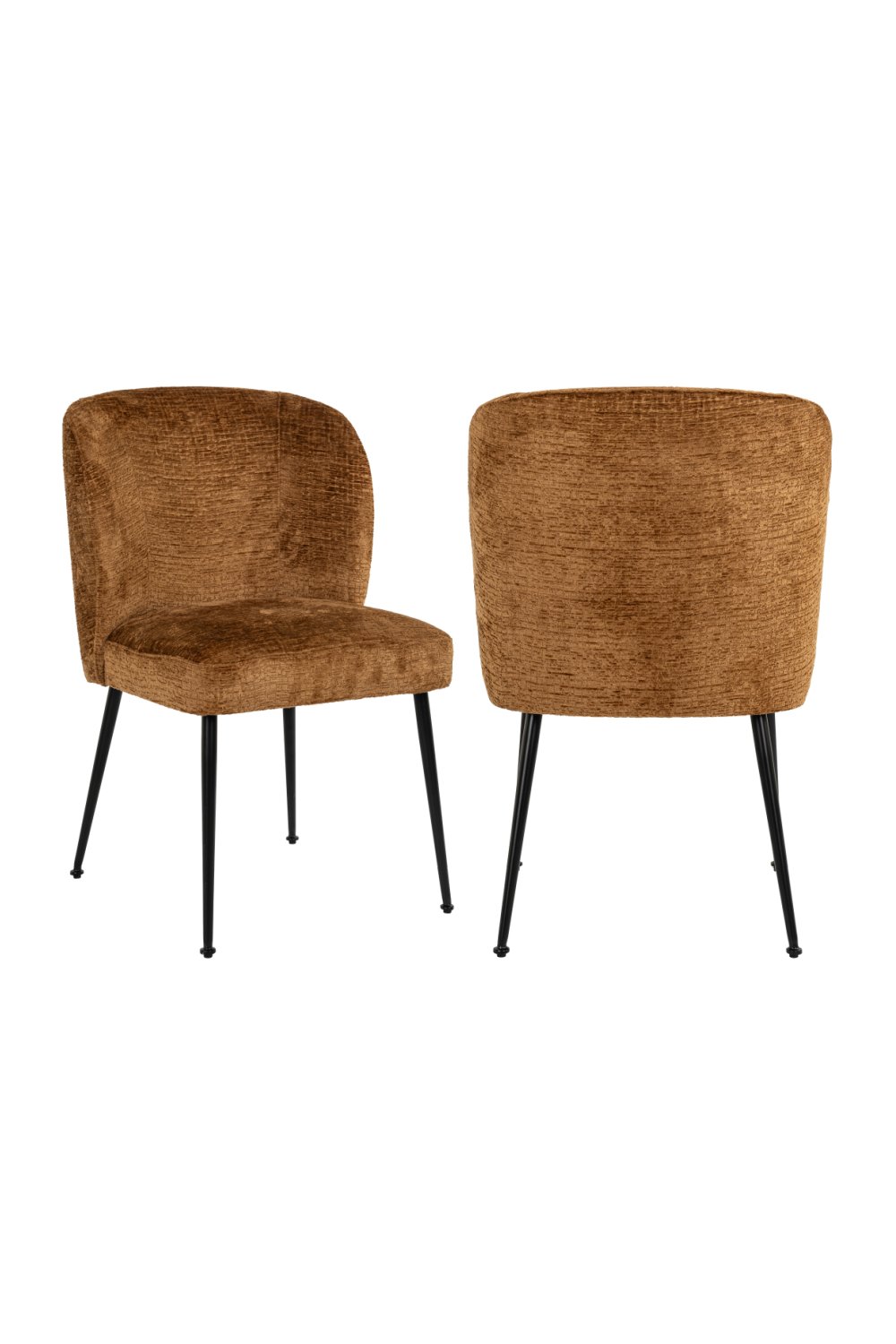 Brown Padded Dining Chair | OROA Fallon | Oroa.com