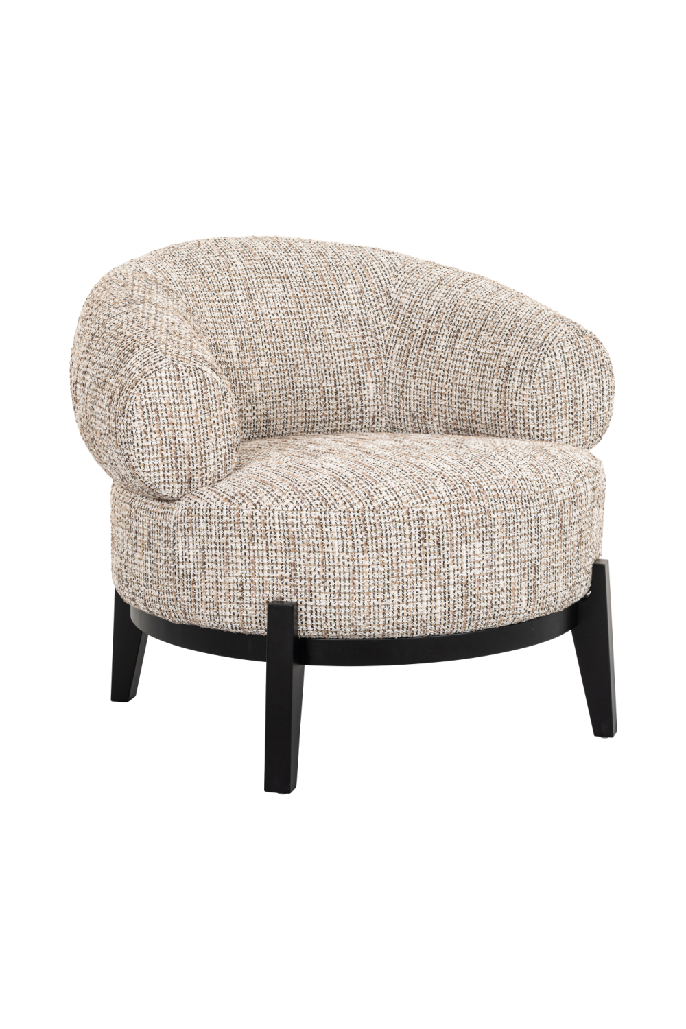 Beige Round Lounge Chair | OROA Montana | Oroa.com