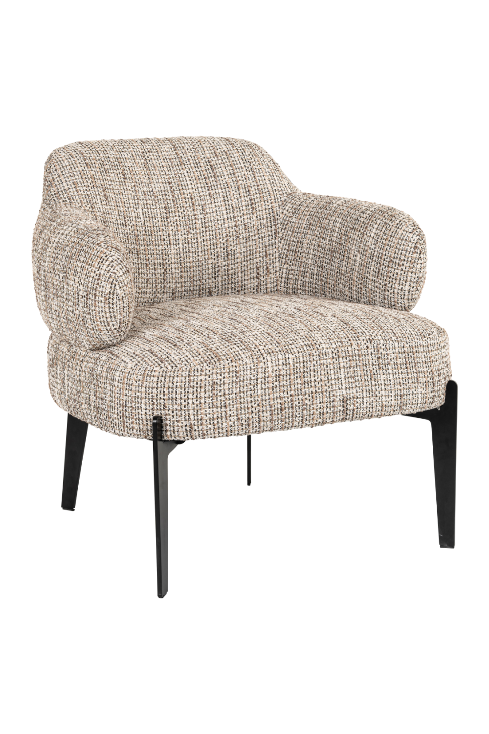 Chunky Upholstered Lounge Chair | OROA Venus | Oroa.com