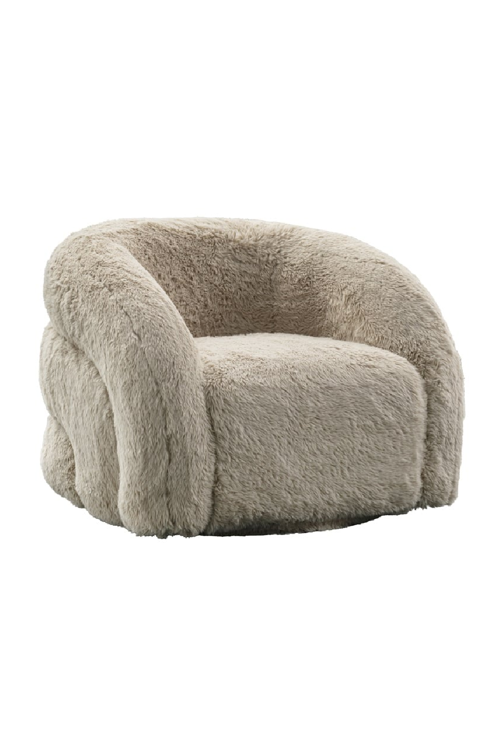 Curved Swivel Lounge Chair | OROA Arcus | Oroa.com