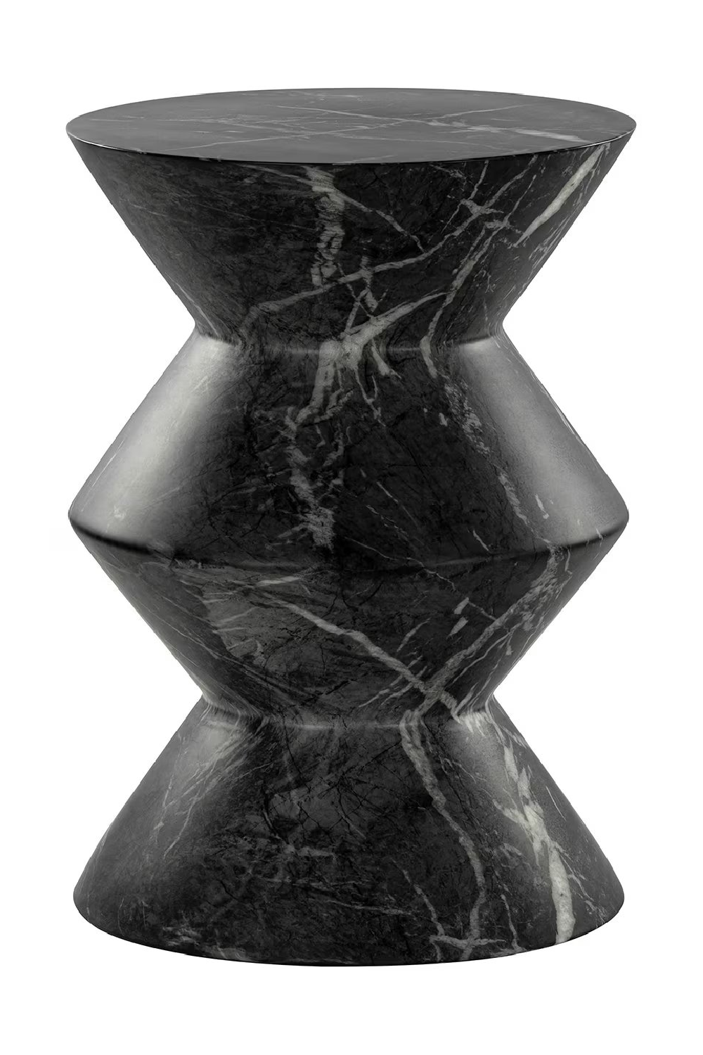 Black Stone Angular End Table | OROA Bosco | Oroa.com