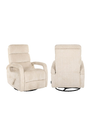 Upholstered Reclining Swivel Chair | Richmond Interiors Denvi | Oroa.com