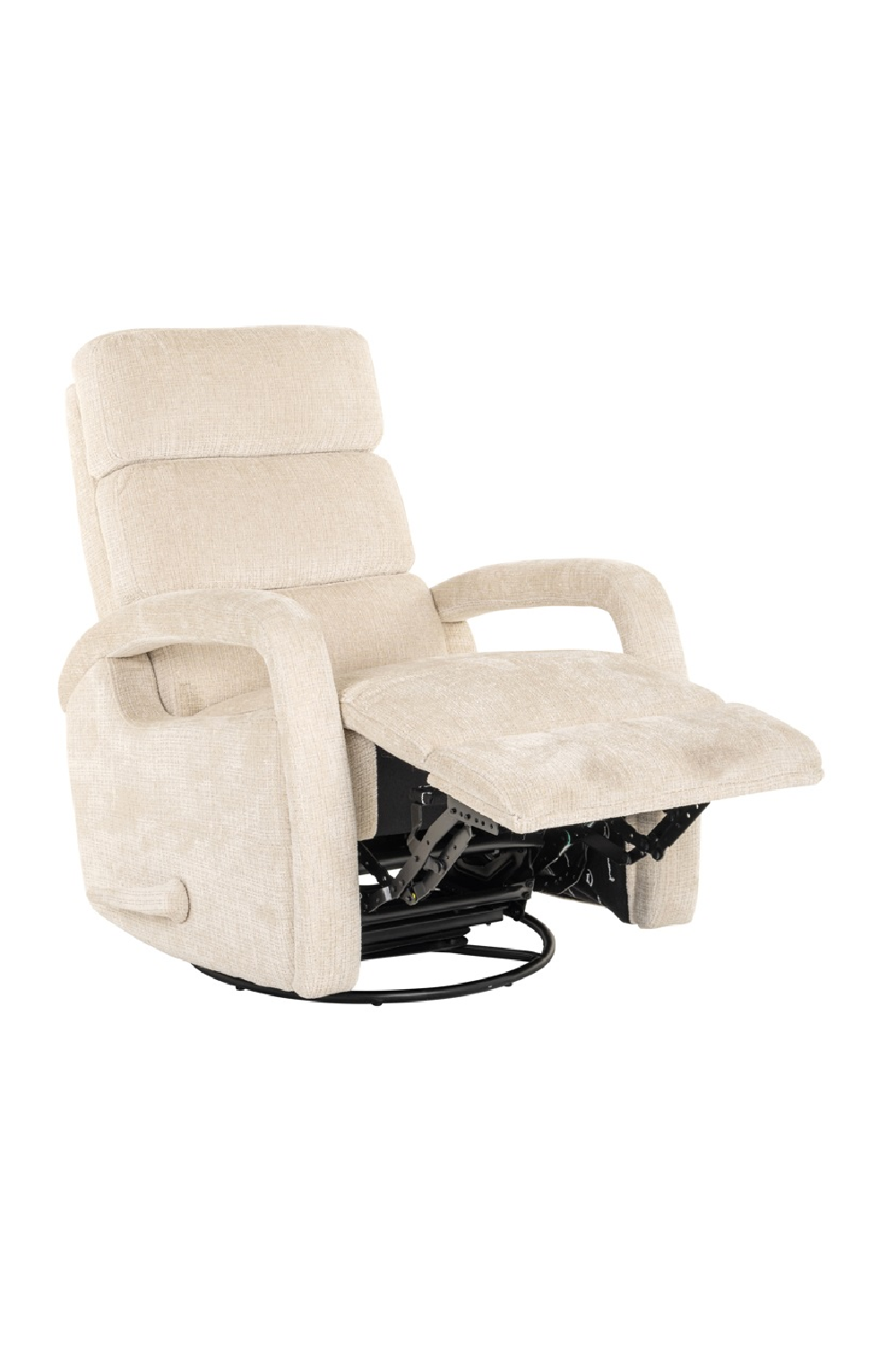 Upholstered Reclining Swivel Chair | OROA Denvi | Oroa.com