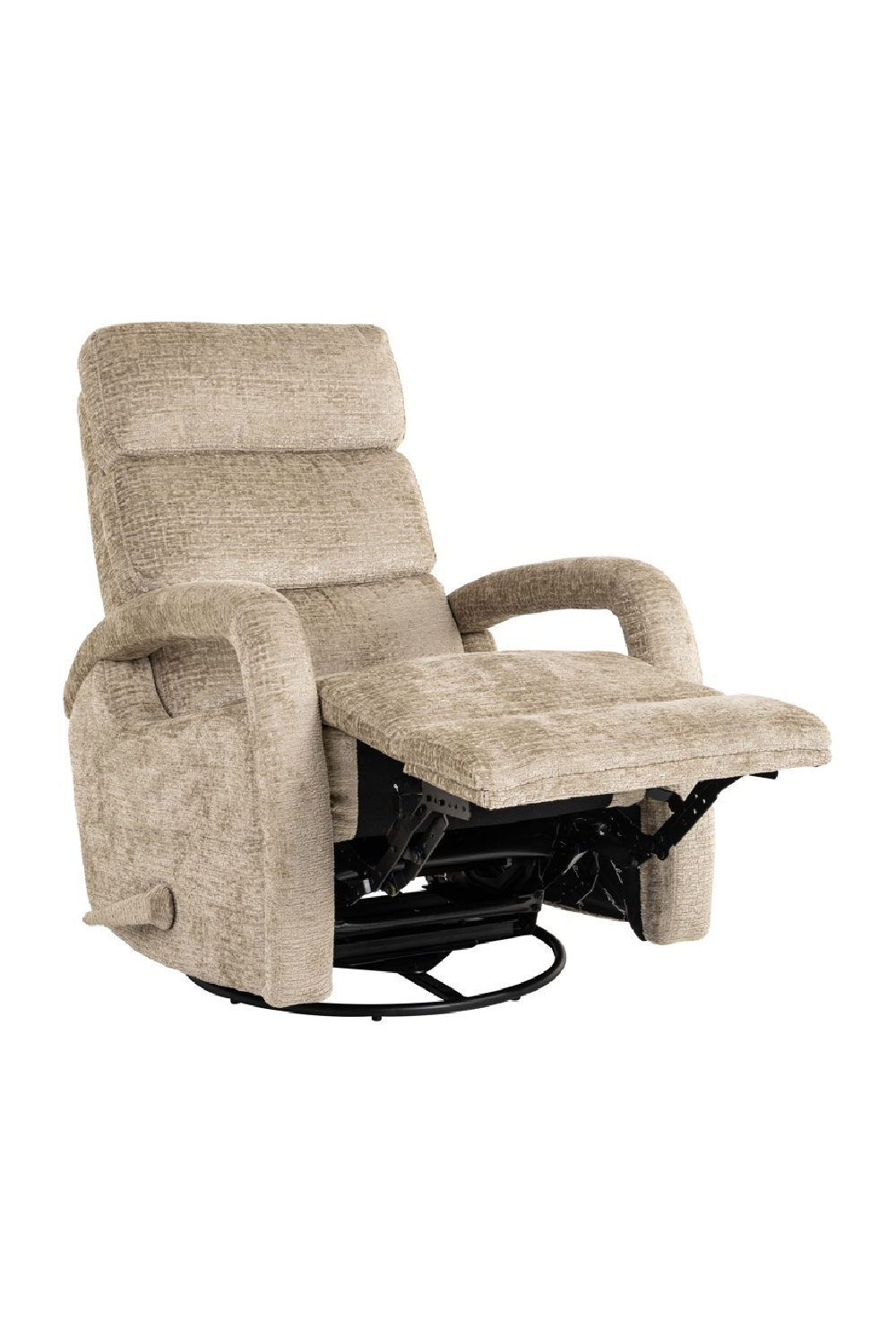 Upholstered Reclining Swivel Chair | OROA Denvi | Oroa.com