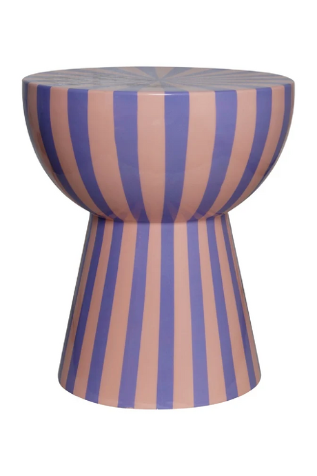 StripStriped Iron End Table | Richmond Interiors Valeria | Oroa.com