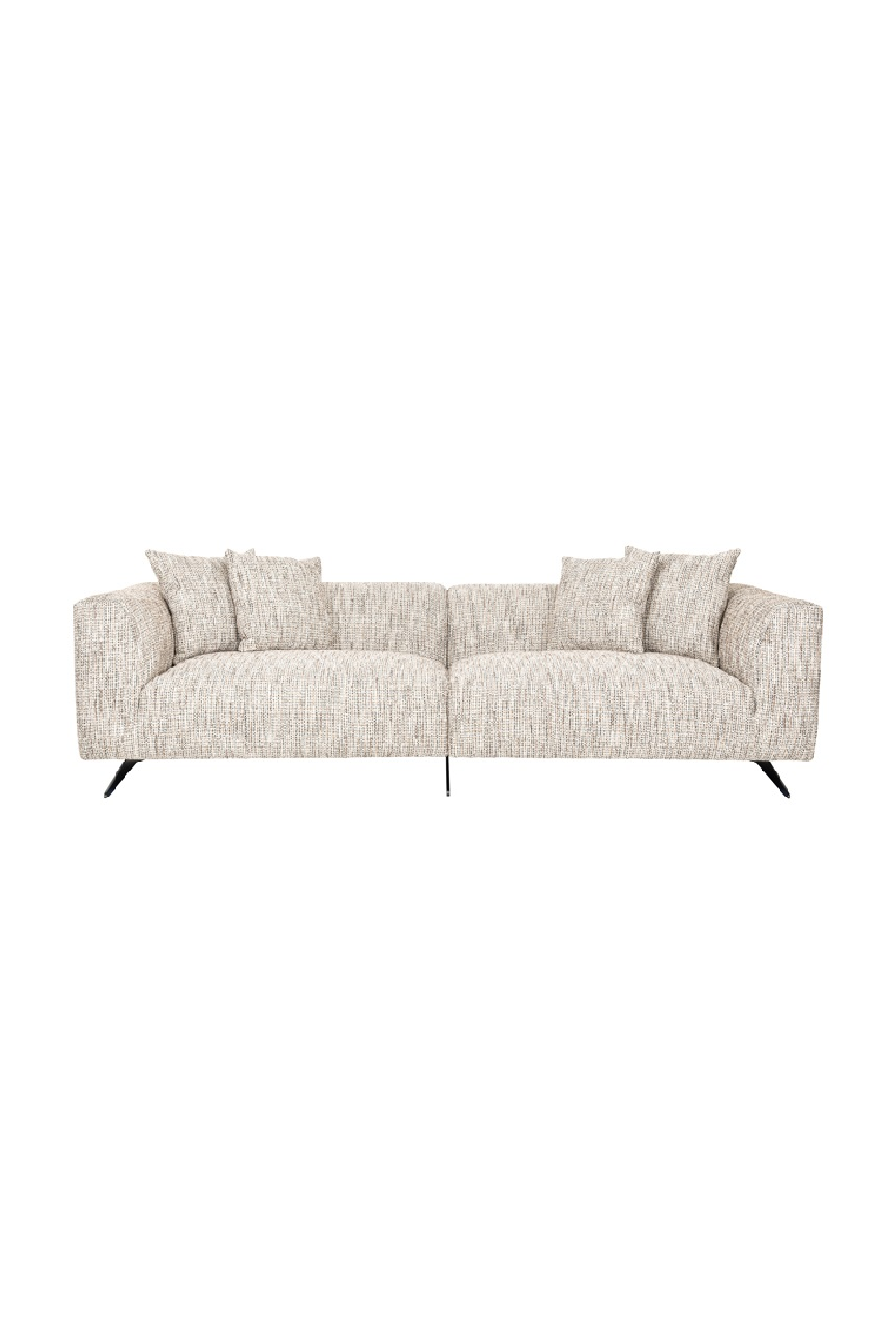 Metal Leg 3-Seater Sofa | OROA Hoxton | Oroa.com