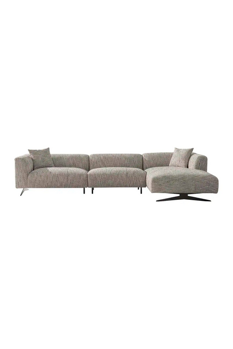Beige 3-Seater Sofa with Right Lounge | Richmond Interiors Hoxton | Oroa.com