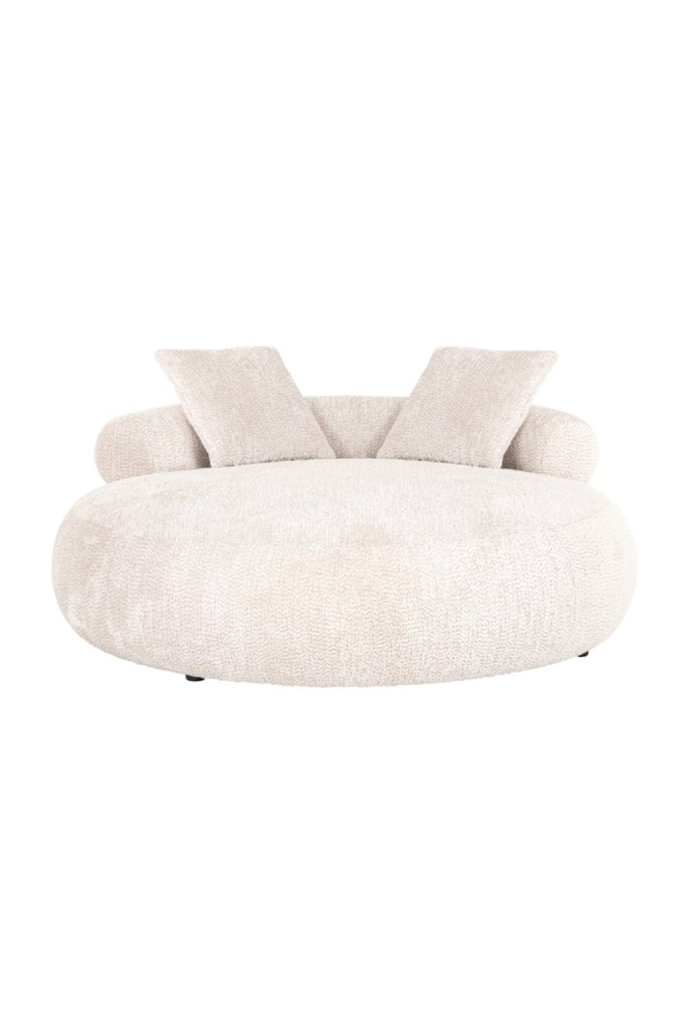 Cream Oval Daybed | OROA Tivola | Oroa.com