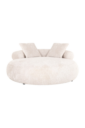 Cream Oval Daybed | Richmond Interiors Tivola | Oroa.com