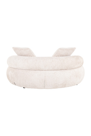 Cream Oval Daybed | Richmond Interiors Tivola | Oroa.com
