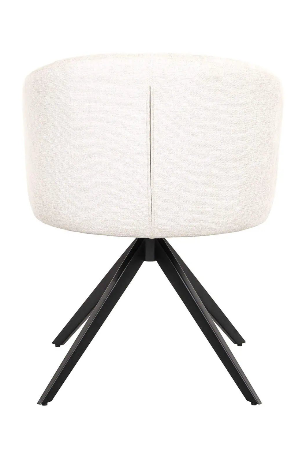 Quadrupod Curved Swivel Chair | OROA Olivia | Oroa.com