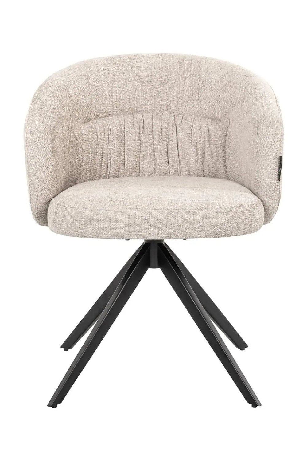 Quadrupod Curved Swivel Chair | OROA Olivia | Oroa.com