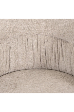 Quadrupod Curved Swivel Chair | Richmond Interiors Olivia | Oroa.com