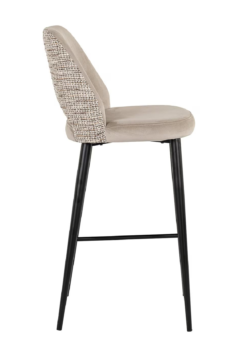 Khaki Cut-Out Bar Stool | OROA Tabitha | Oroa.com