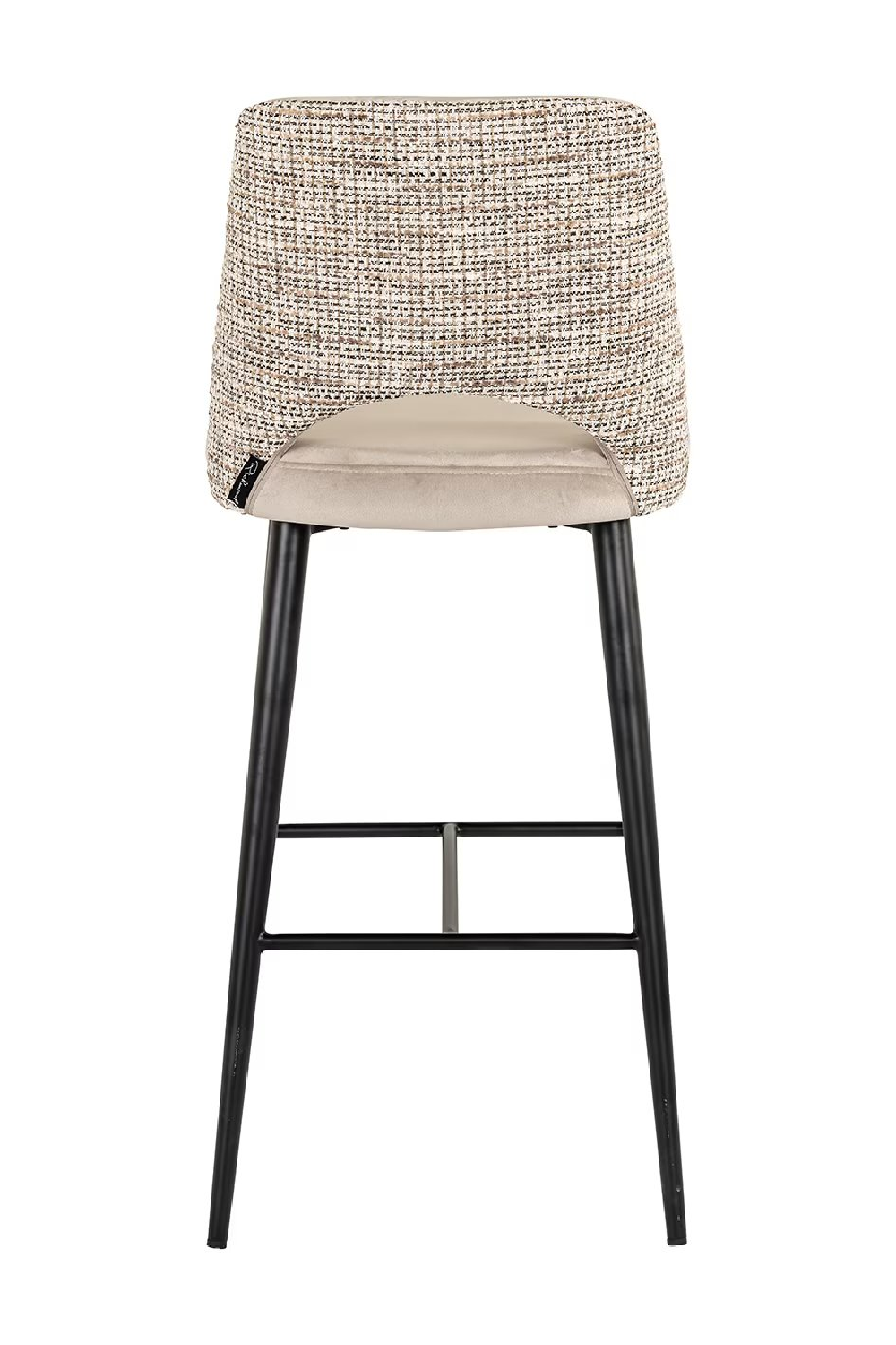 Khaki Cut-Out Bar Stool | OROA Tabitha | Oroa.com