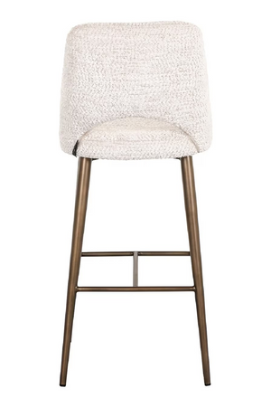 Cream Cut-Out Bar Stool | Richmond Interiors Delphine | Oroa.com