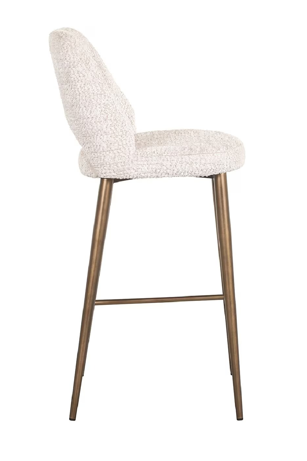 Cream Cut-Out Bar Stool | OROA Delphine | Oroa.com