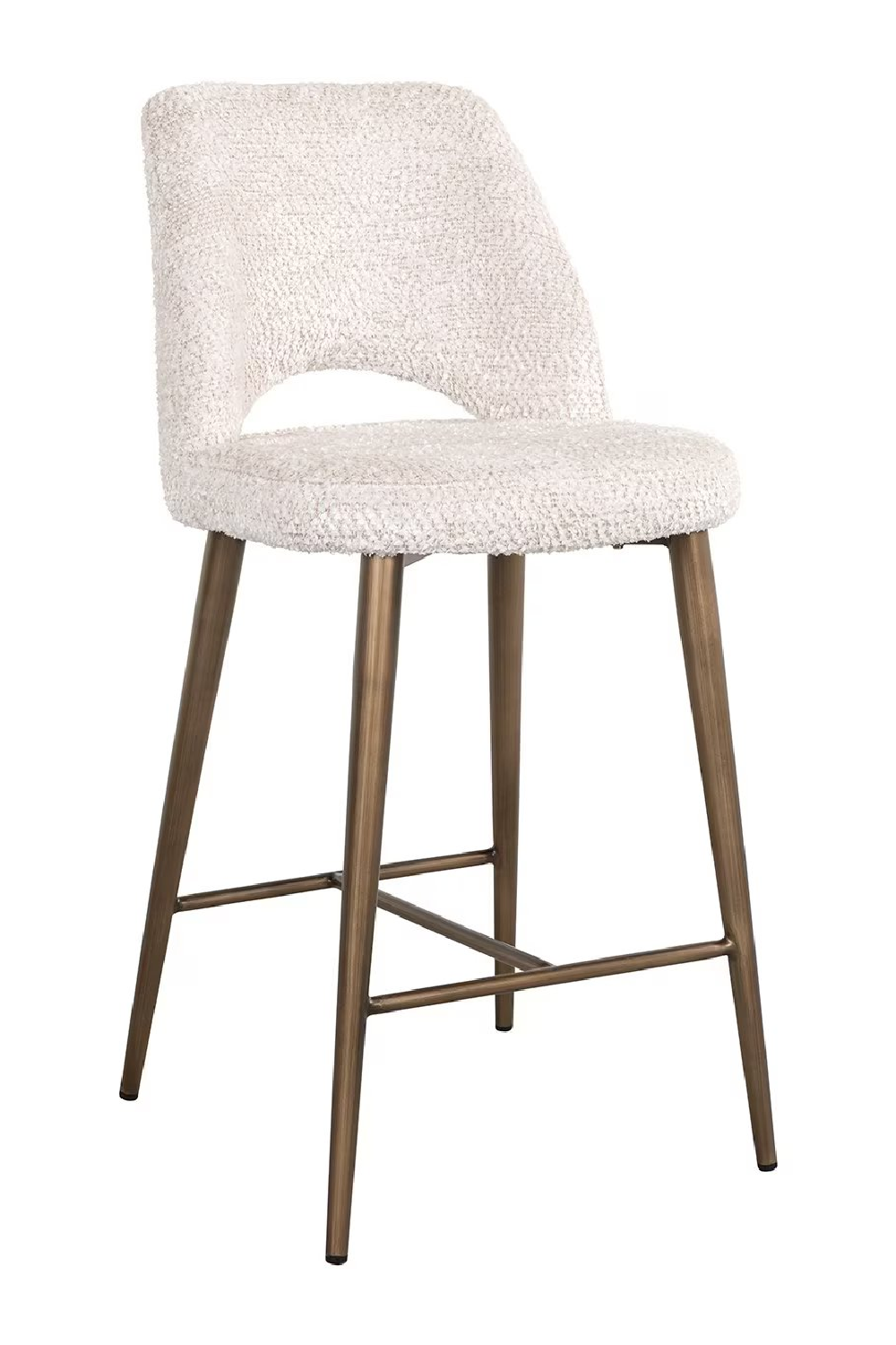 Cream Cut-Out Counter Stool | Richmond Interiors Delphine | Oroa.com
