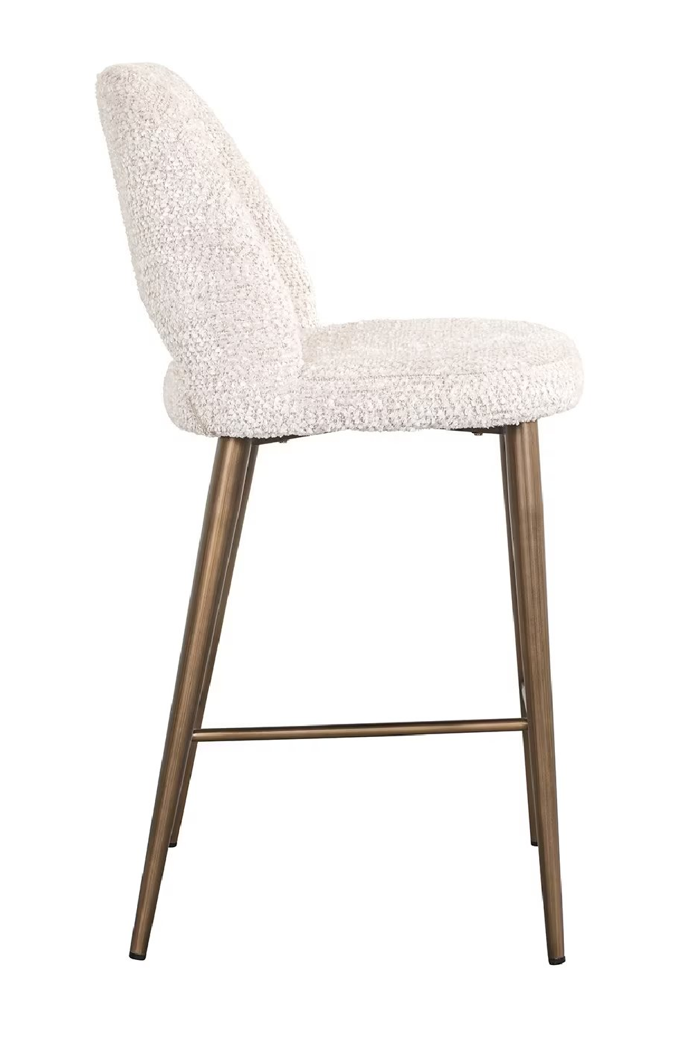 Cream Cut-Out Counter Stool | OROA Delphine | Oroa.com