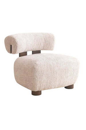 Modern Cotton Lounge Chair | Richmond Interiors | Oroa.com