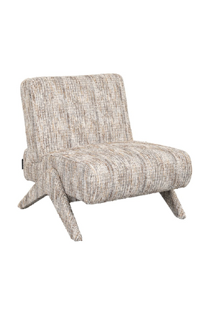V-Leg Padded Lounge Chair | Richmond Interiors Lexi | Oroa.com