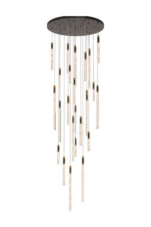 Cascading Rod Chandelier | Richmond Interiors Crosley | Oroa.com
