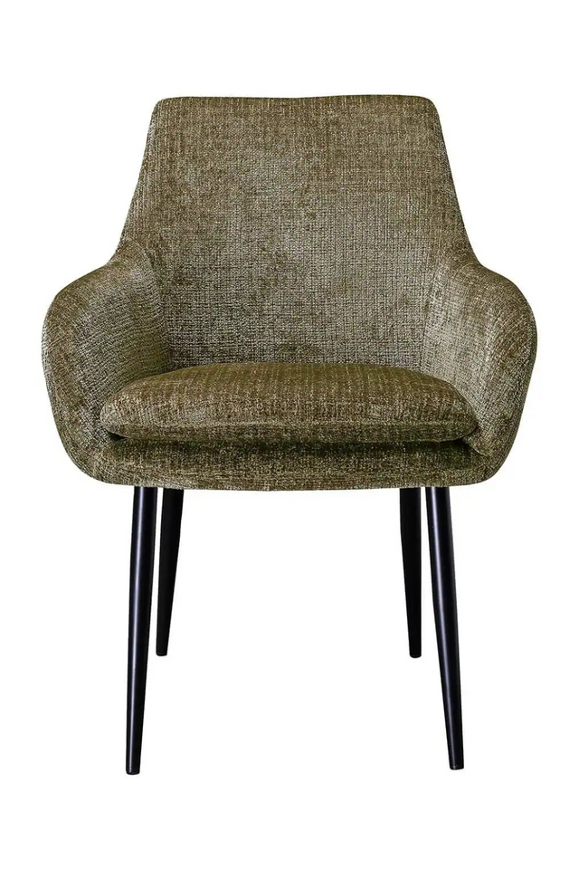 Chenille Dining Armchair | Richmond Interiors Chrissy | Oroa.com