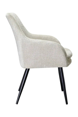 Chenille Dining Armchair | Richmond Interiors Chrissy | Oroa.com