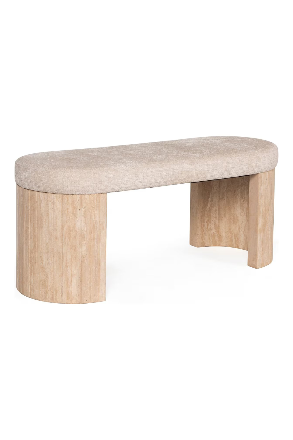 Travetine Base Bench | OROA Gallice | Oroa.com