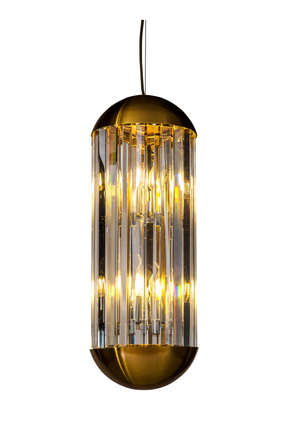 Bronze Vertical Chandelier | OROA Sila | Oroa.com