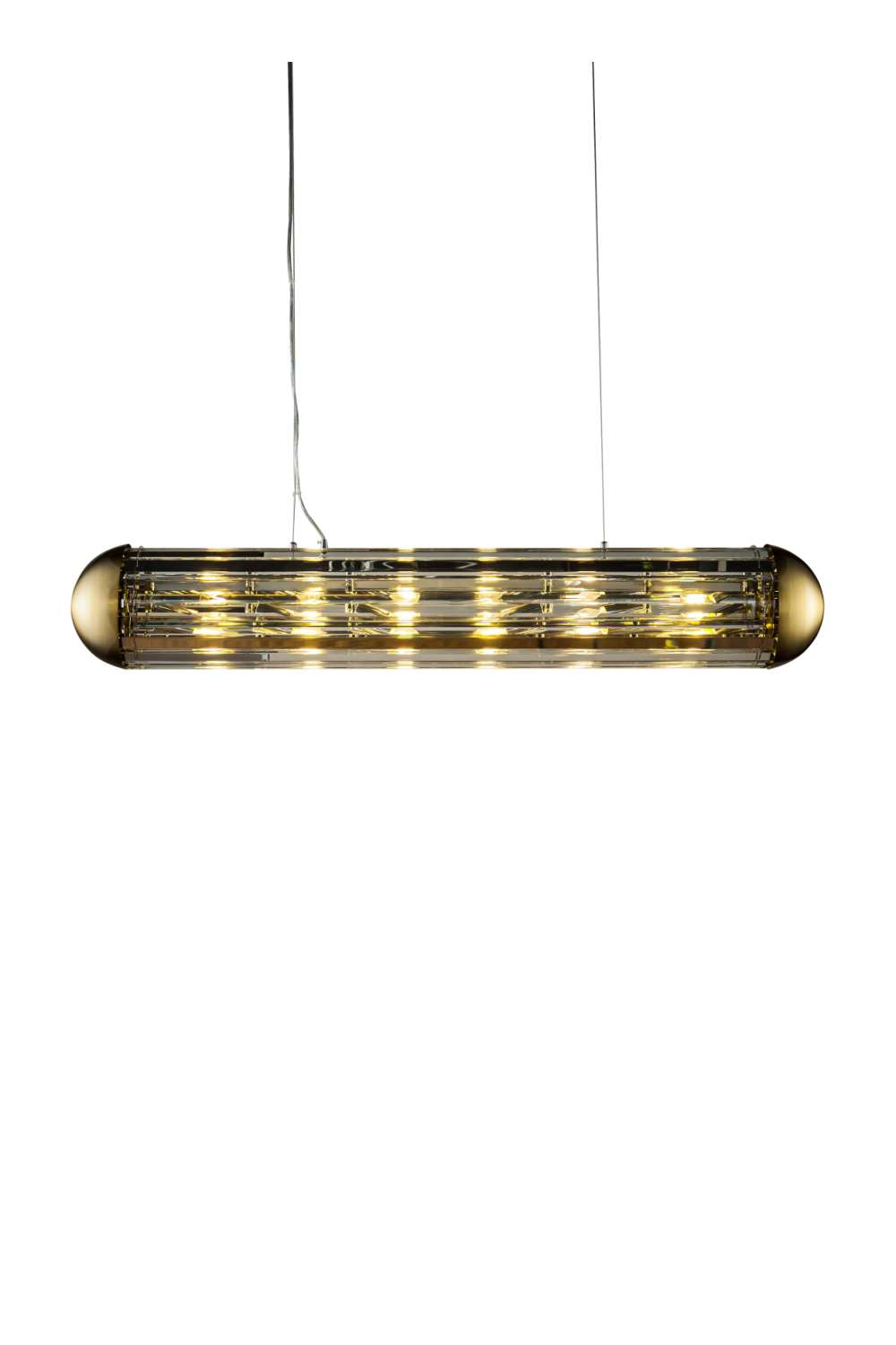 Bronze Linear Chandelier | Richmond Interiors Mula | Oroa.com