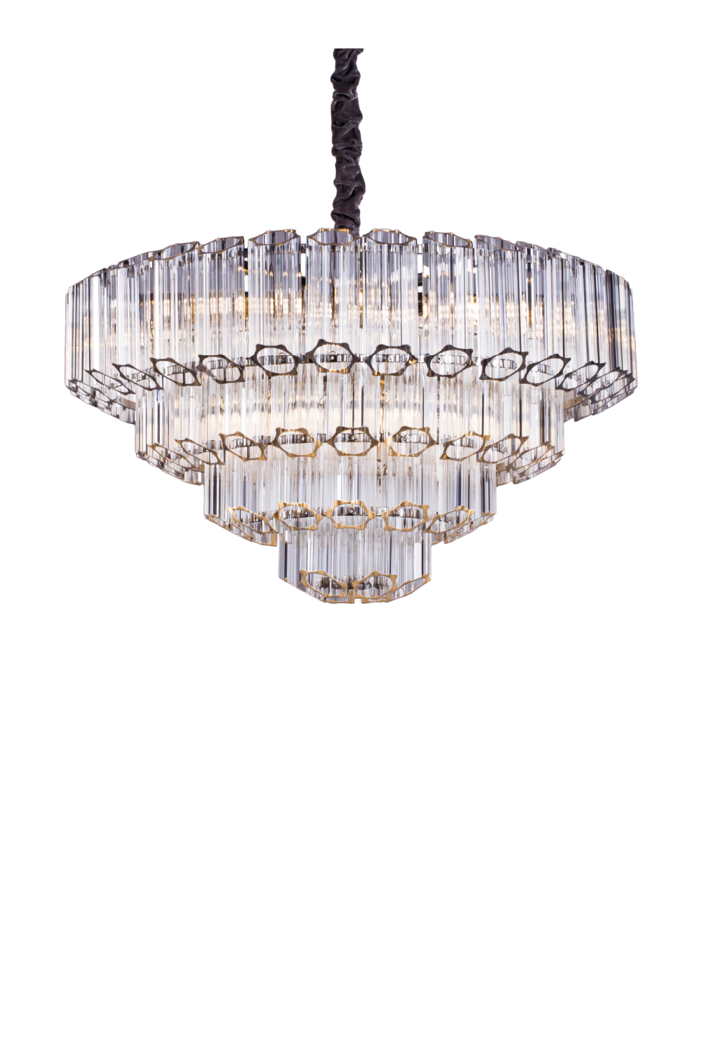 Tiered Glass Chandelier | Richmond Interiors Bece | Oroa.com