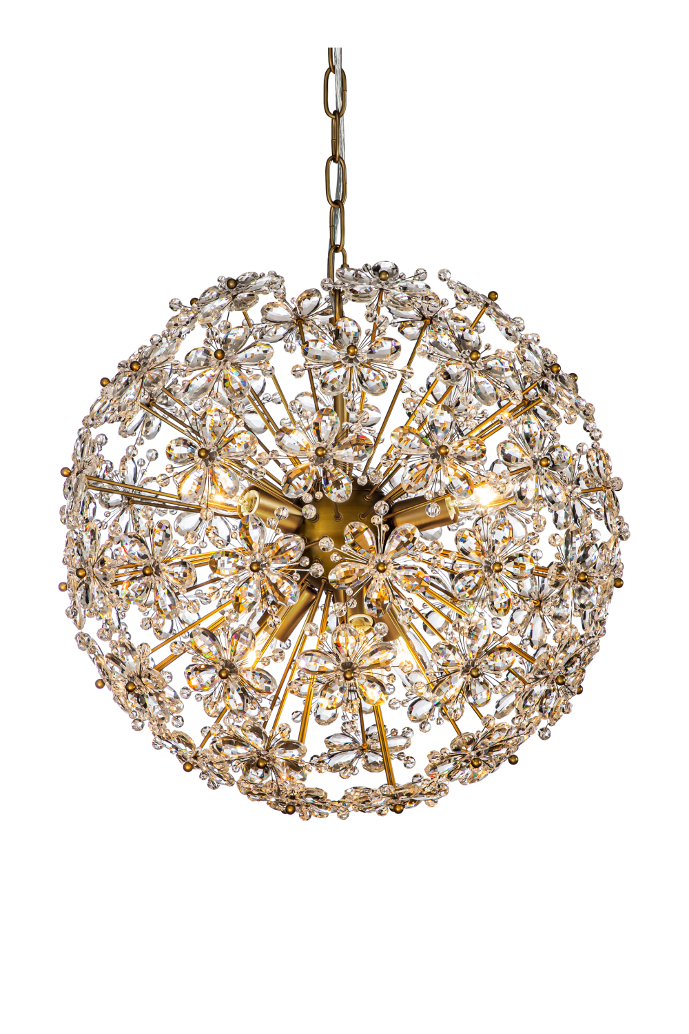 Crystal Blooms Chandelier | OROA Cyntha | Oroa.com