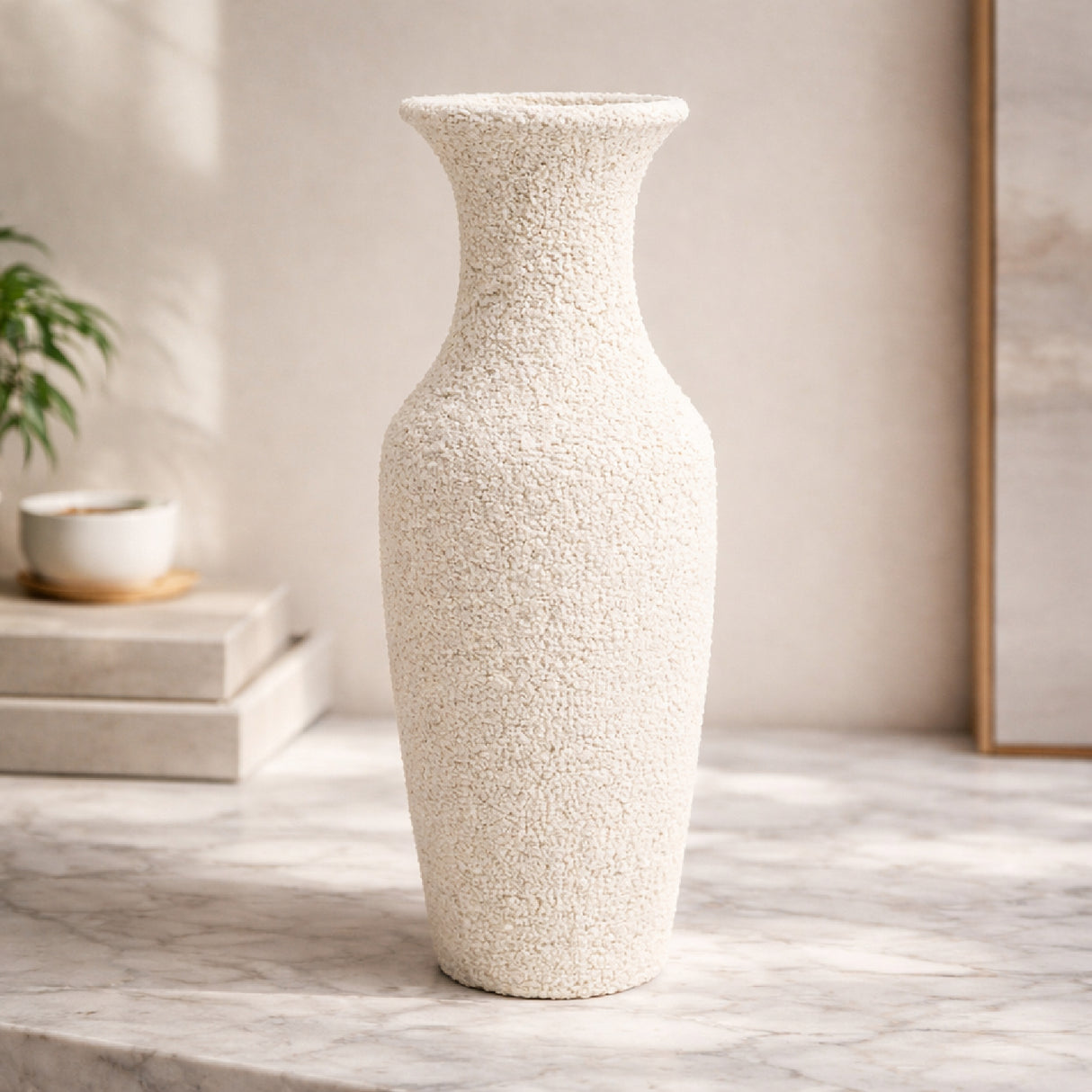   White Ceramic Vase | Oroa.com