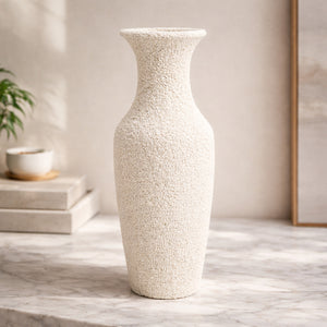   White Ceramic Vase | Oroa.com