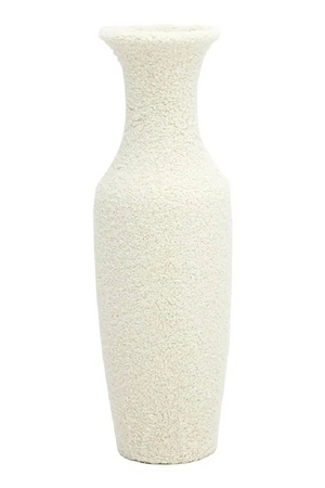 White Ceramic Vase | Richmond Interiors Fluffy | Oroatrade.com