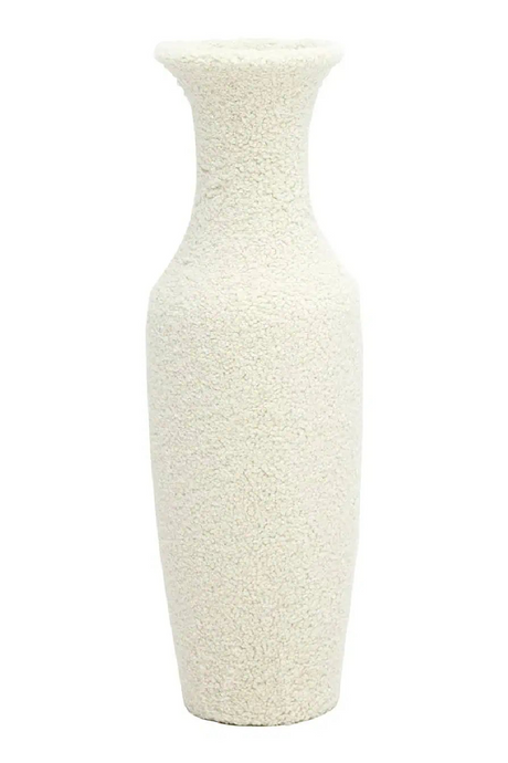 White Ceramic Vase | Richmond Interiors Fluffy | Oroatrade.com