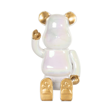  Modern European furniture - White Sitting Bear Decorative Object - www.oroa.com | Oroa.com