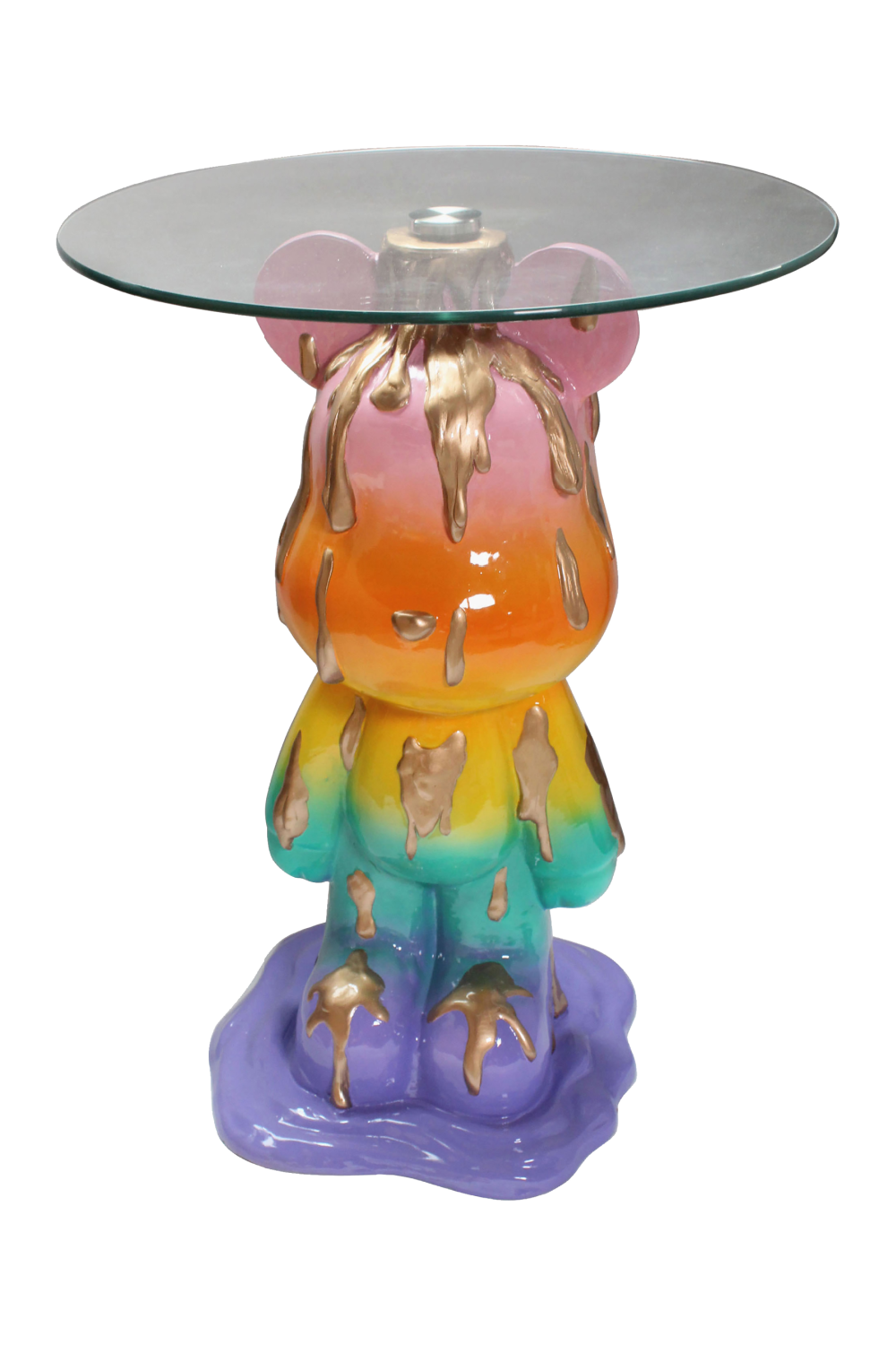 Multicolored Bear End Table | OROA Ebba | Oroa.com