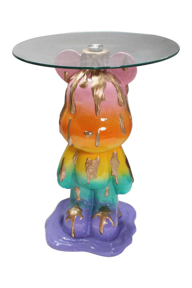 Multicolored Bear End Table | Richmond Interiors Ebba | Oroa.com